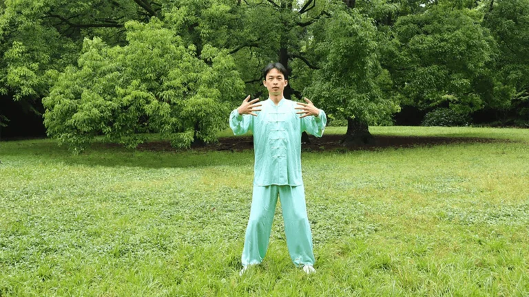 意拳及其七步功法 2 高松意拳站桩大成拳站桩功王薌齋站樁Yiquan-dachengquan-zhanzhuang